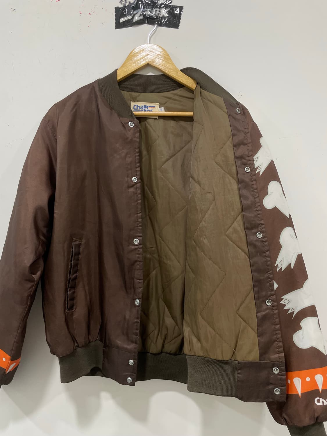 90s Chalk Line 클리블랜드브라운스 Dawg Pound 바시티 상품이미지6