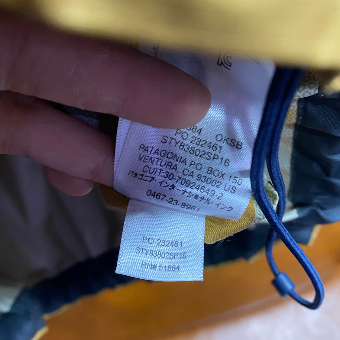 파타고니아 토렌트쉘 3L 레인 자켓 B4669 상품이미지8