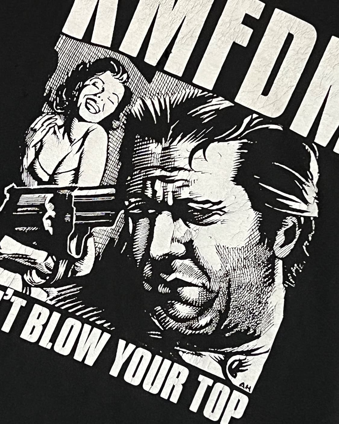 90's KMFDM Don't Blow Your Top Shirt 상품이미지1