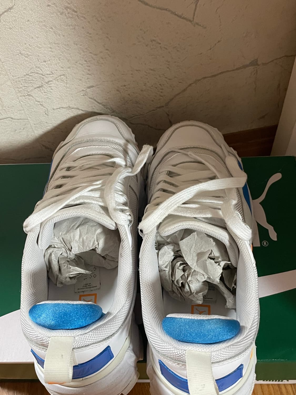 퓨마 트레일폭스 레더 어글리슈즈 화이트 운동화 260 상품이미지5