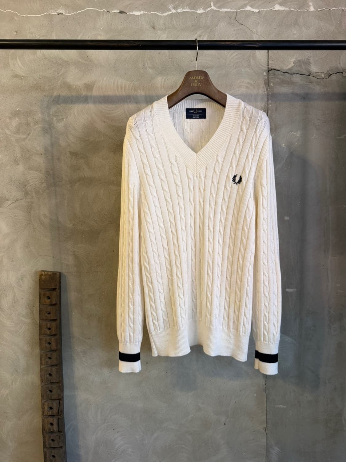 프레드페리 크리켓 니트 100 상품이미지10