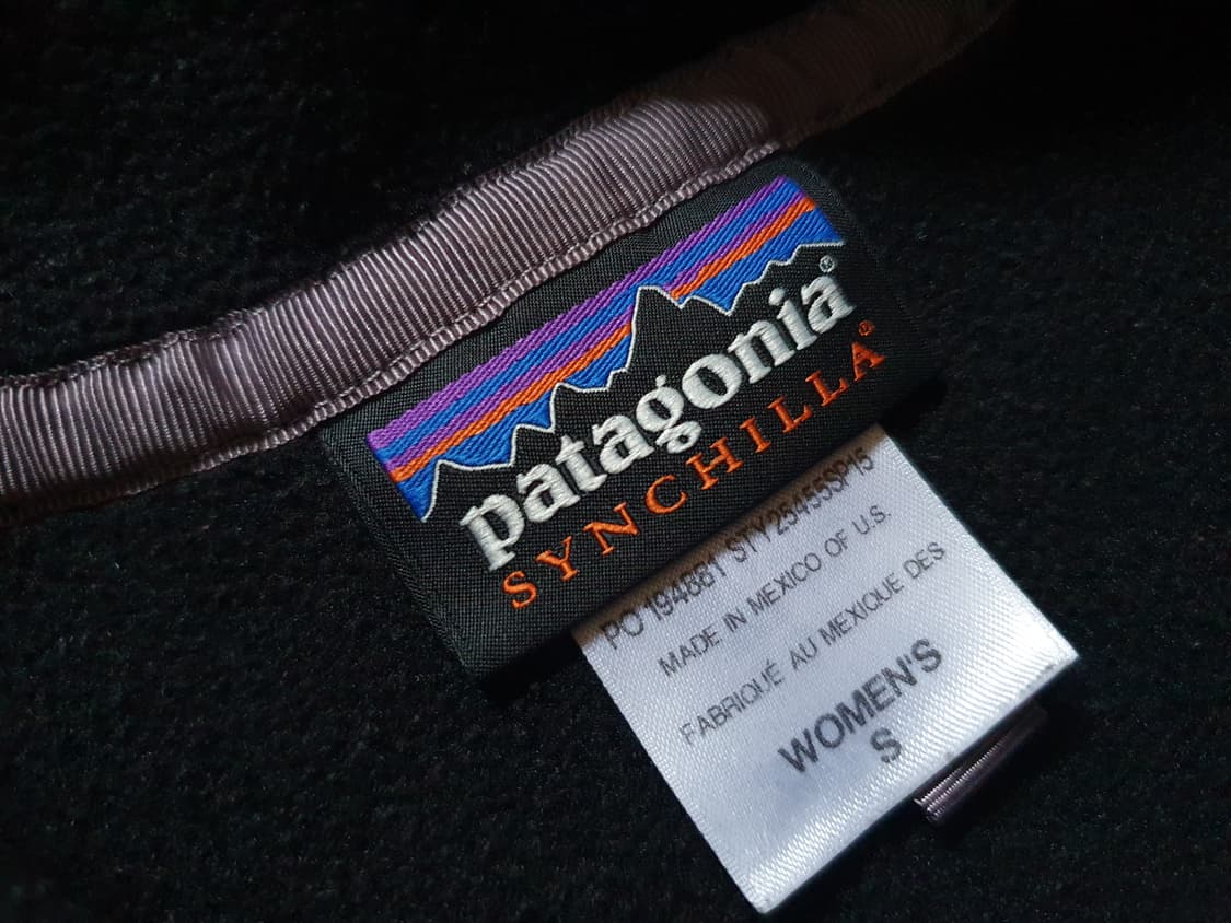 파타고니아 우먼즈 신칠라 블랙 S 상품이미지5