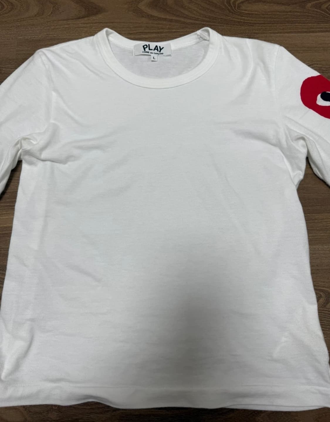 꼼데가르송 4하트 롱슬리브 상품이미지5