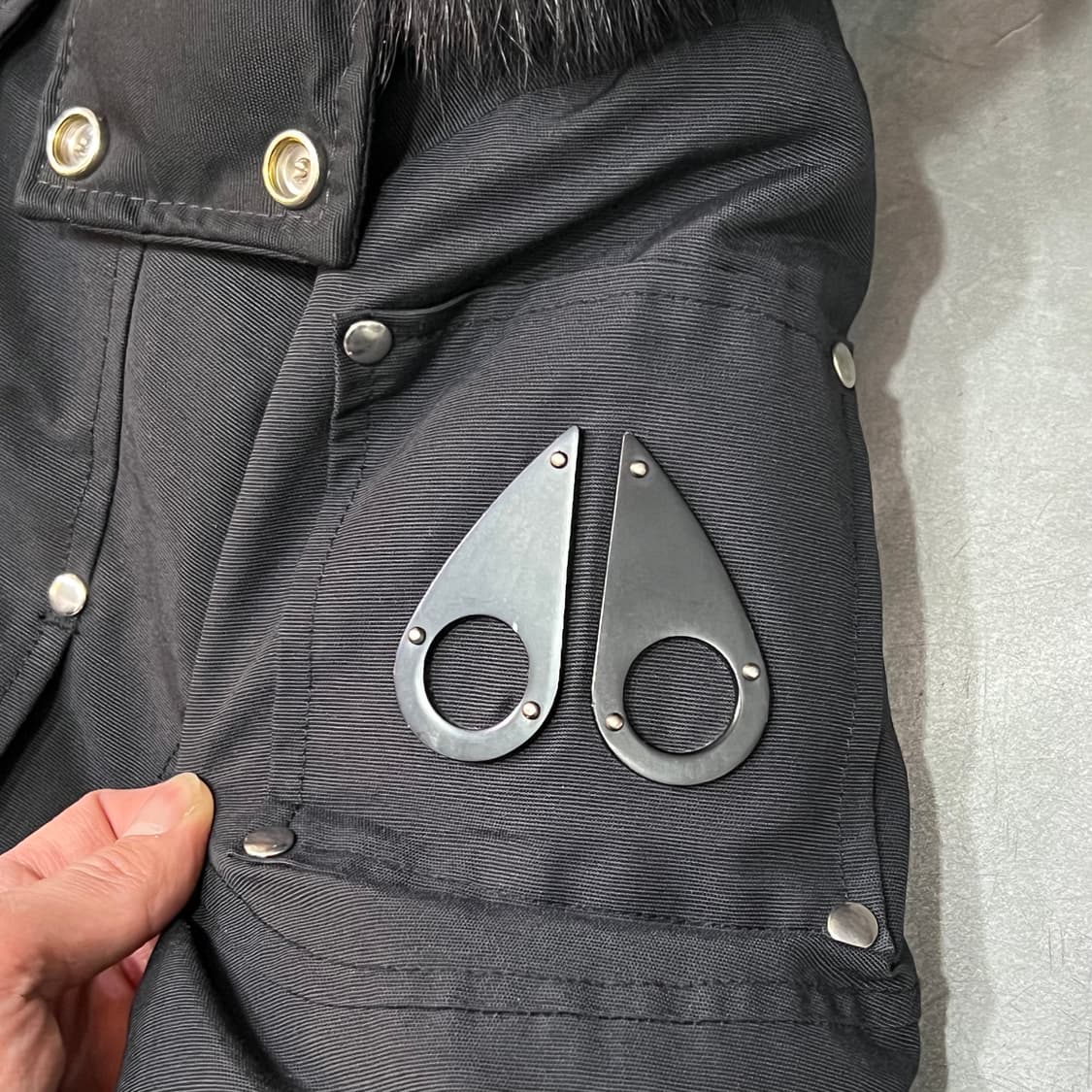  무스너클 스털링 퍼 파카 +명품감정서 y15560 상품이미지4