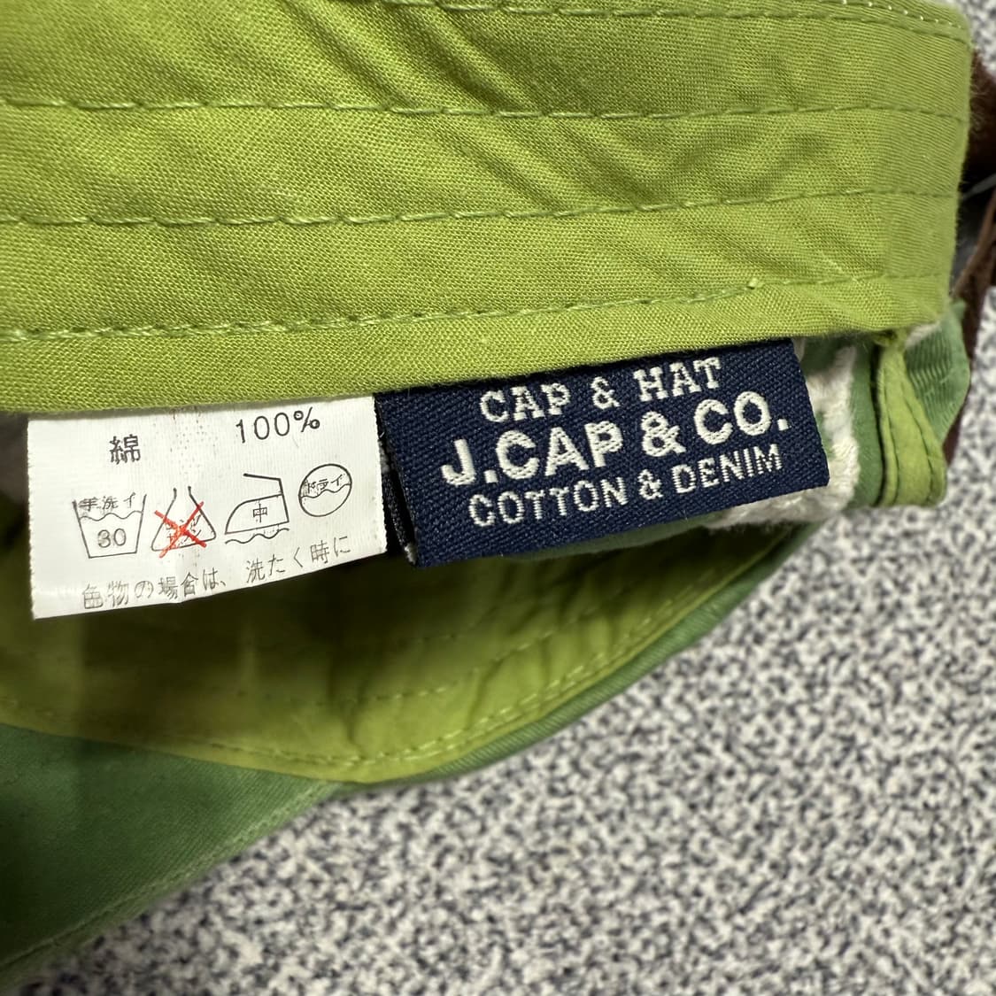 제이캡엔코 빈티지 볼캡 상품이미지3
