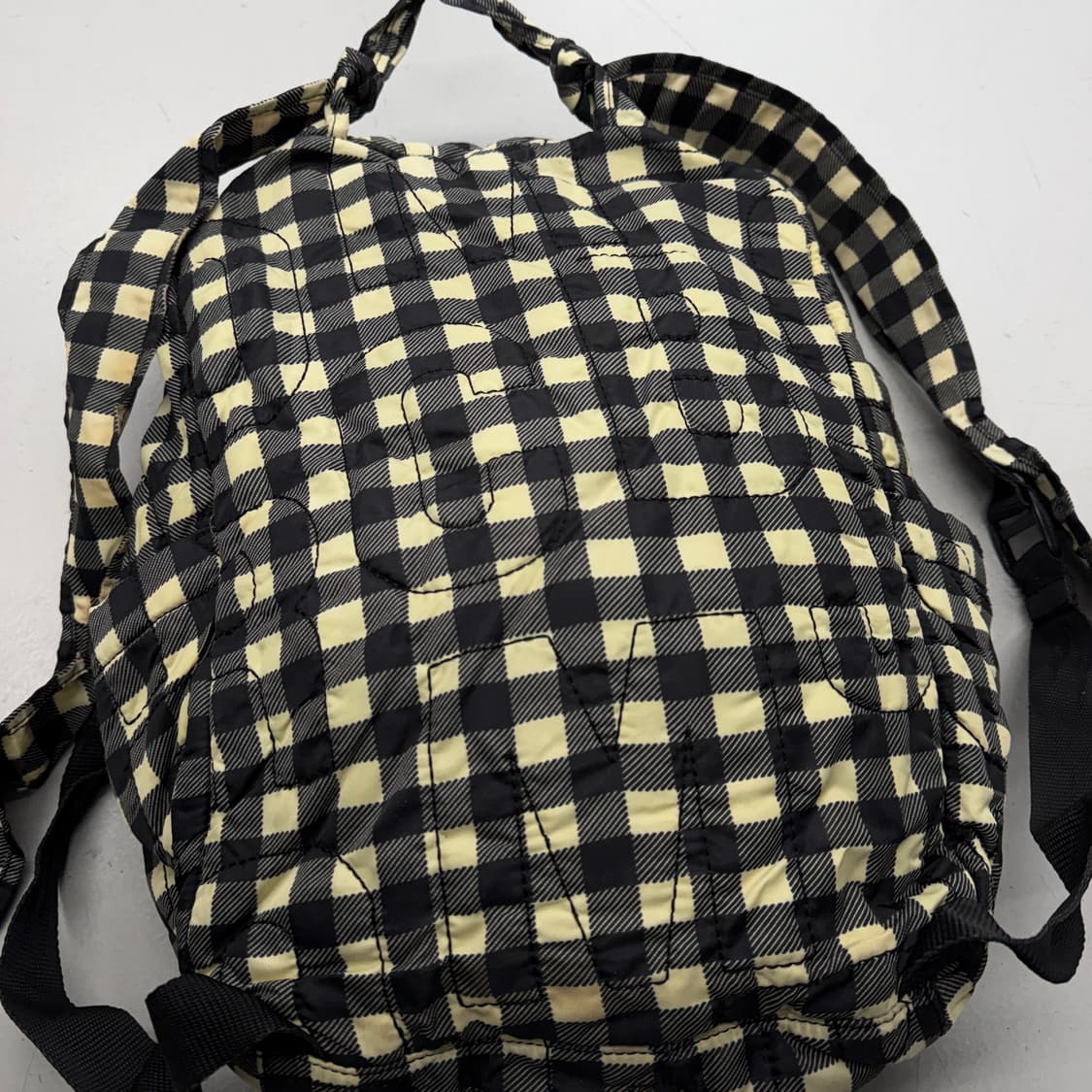 마크제이콥스 퀼팅 체크 백팩 상품이미지5