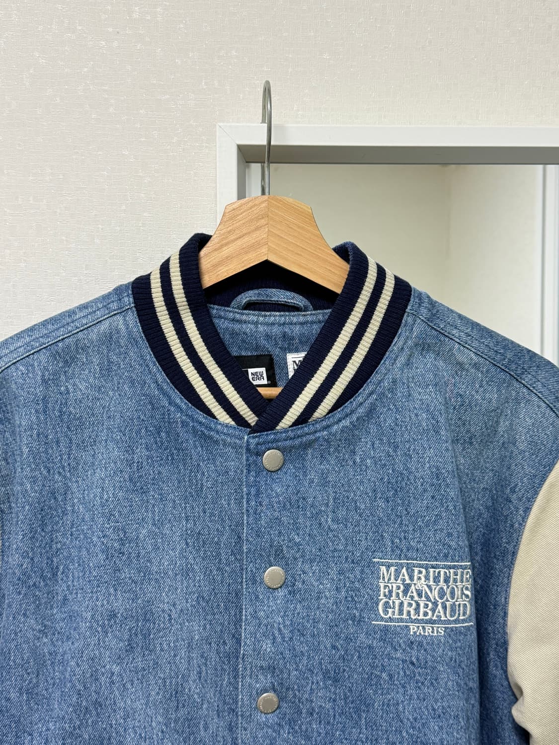 마리떼 프랑소와 저버 데님 바시티 재킷 상품이미지3