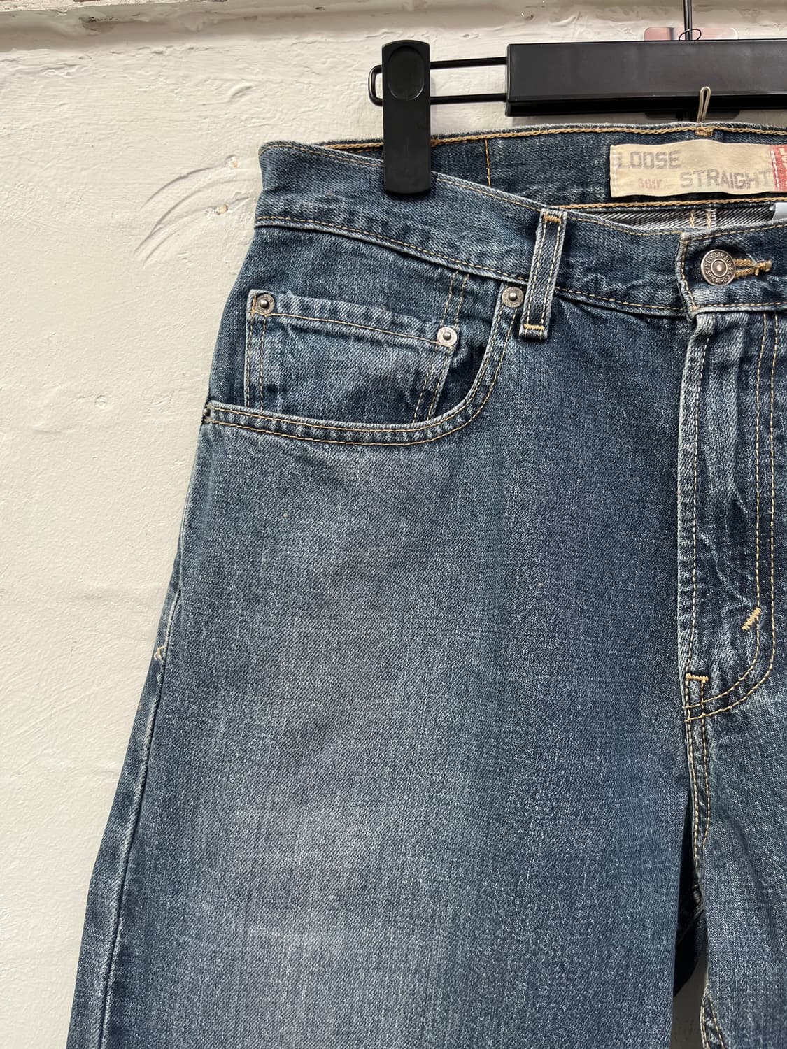 Levis 569 루즈 스트레이트 데님 팬츠 W31 상품이미지3