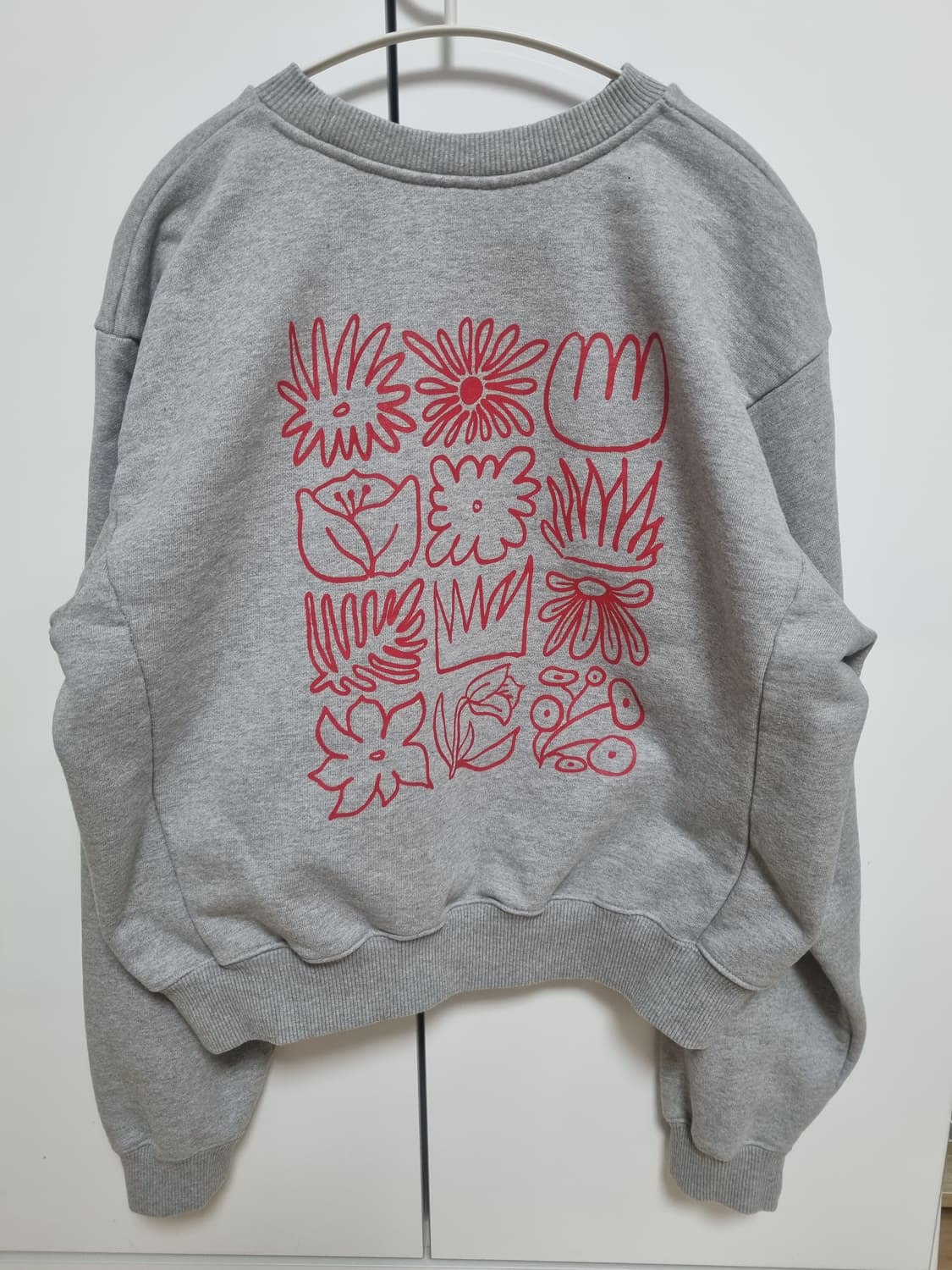 hmoed 플라워 맨투맨 상품이미지2