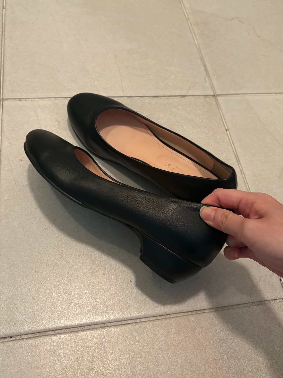 memory 검정 여성 면접 구두 235mm 3cm 상품이미지3