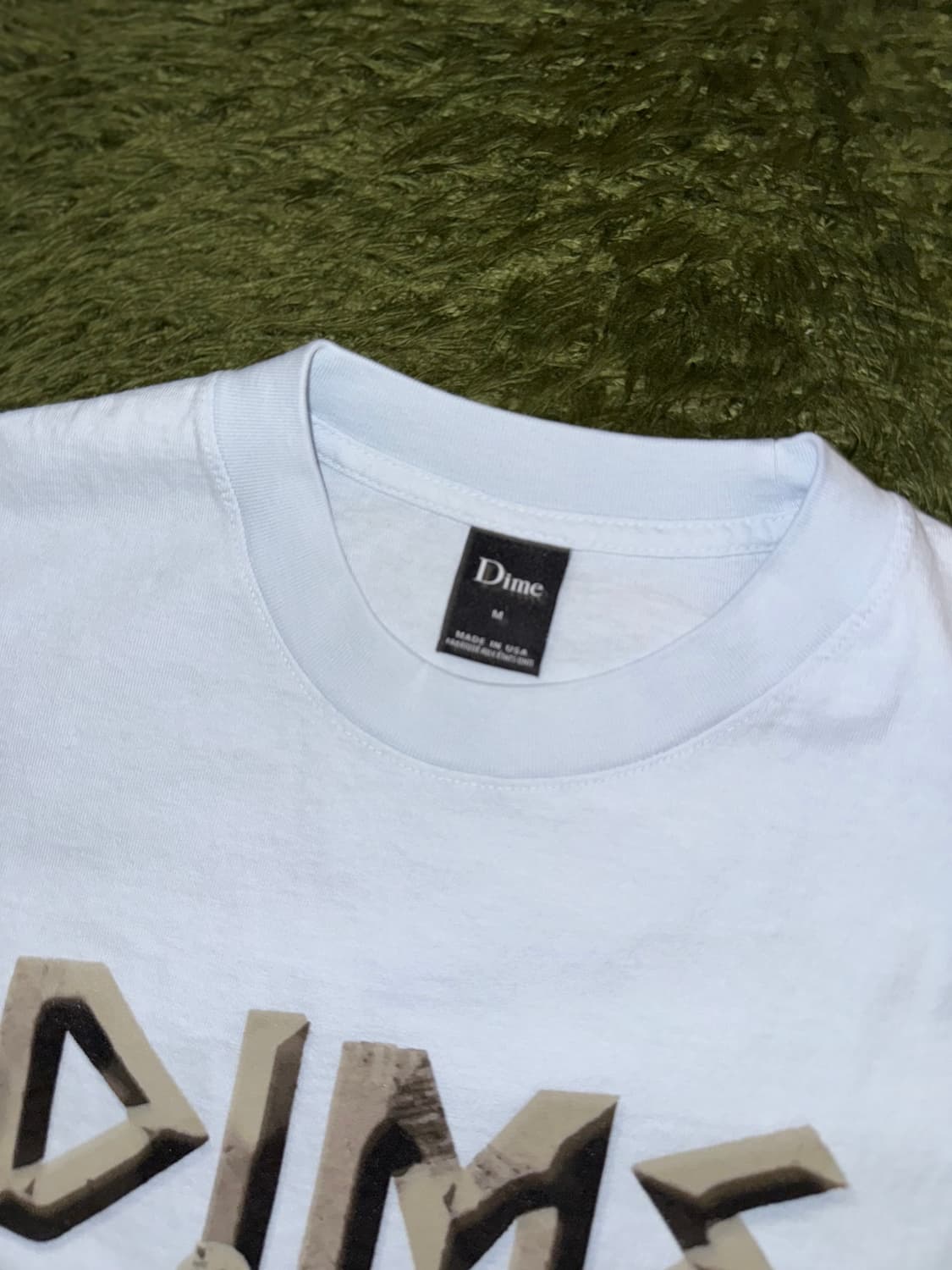 [M] DIME 다임 MADE IN USA 튜블러 티셔츠 스카이 블루 상품이미지3