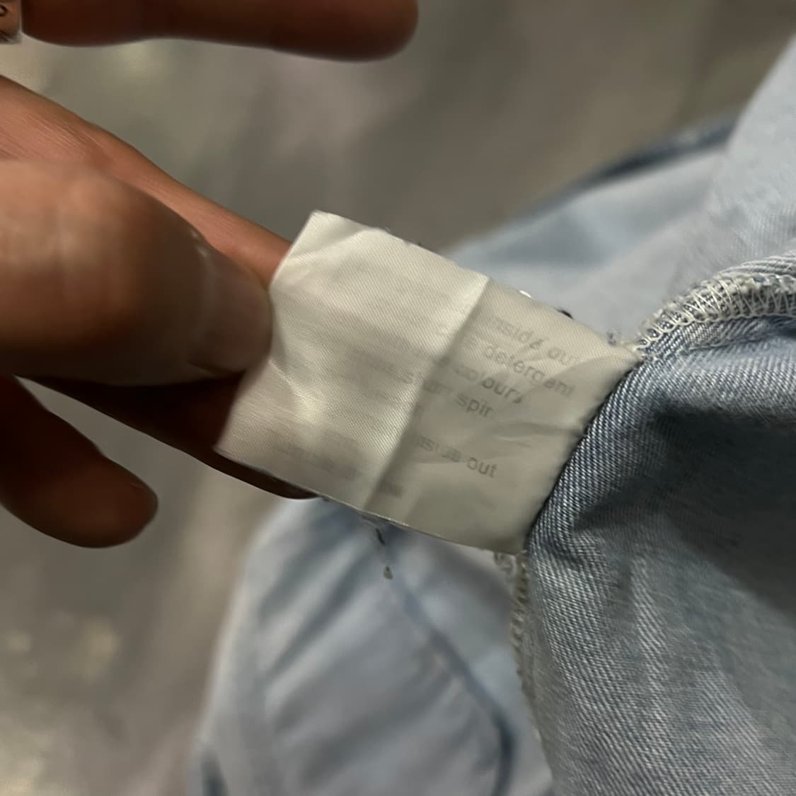  인디언 모터사이클 데님 셔츠 y14727 상품이미지10