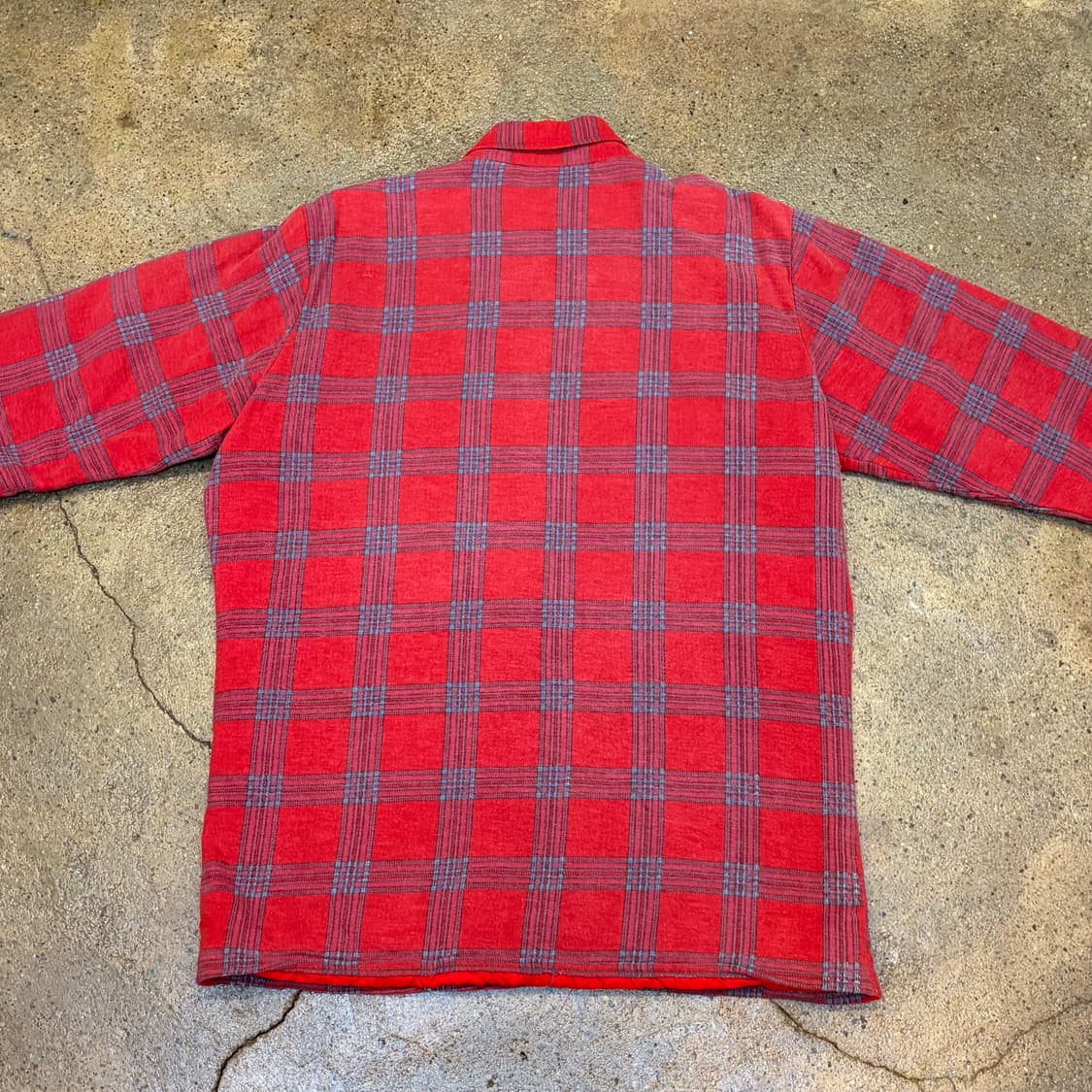 90s 미국 빈티지 에스티존스베이 패딩 체크셔츠 상품이미지7