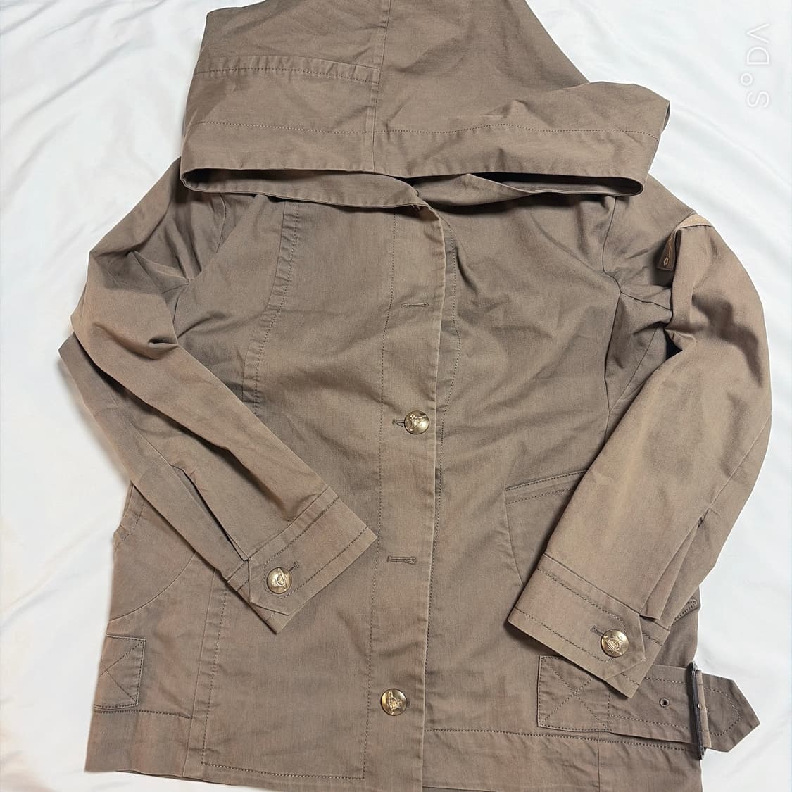 비비안웨스트우드 후드 자켓 브라운 상품이미지1