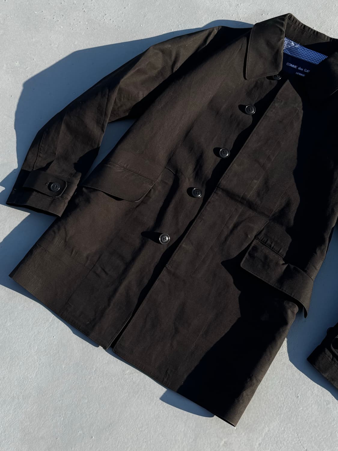 AD2012 CDGH Hidden Button Coat Jacket 상품이미지1