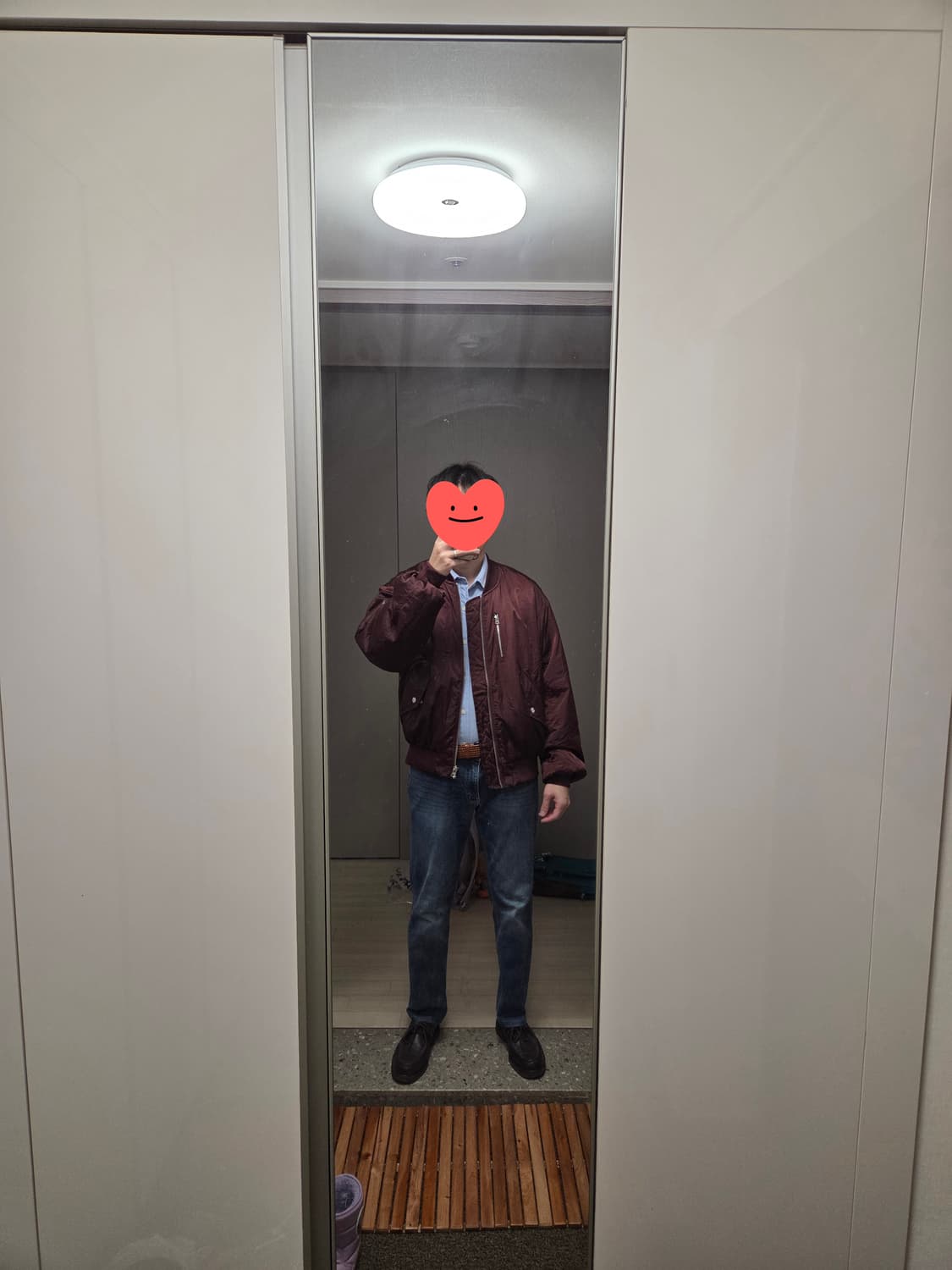 Jeep MA-1 패딩 항공점퍼(버건디) 상품이미지9