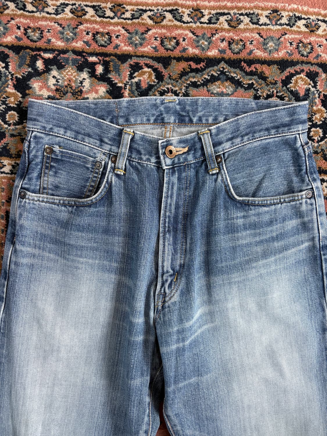 Edwin505 셀비지 데님 japan made 상품이미지4