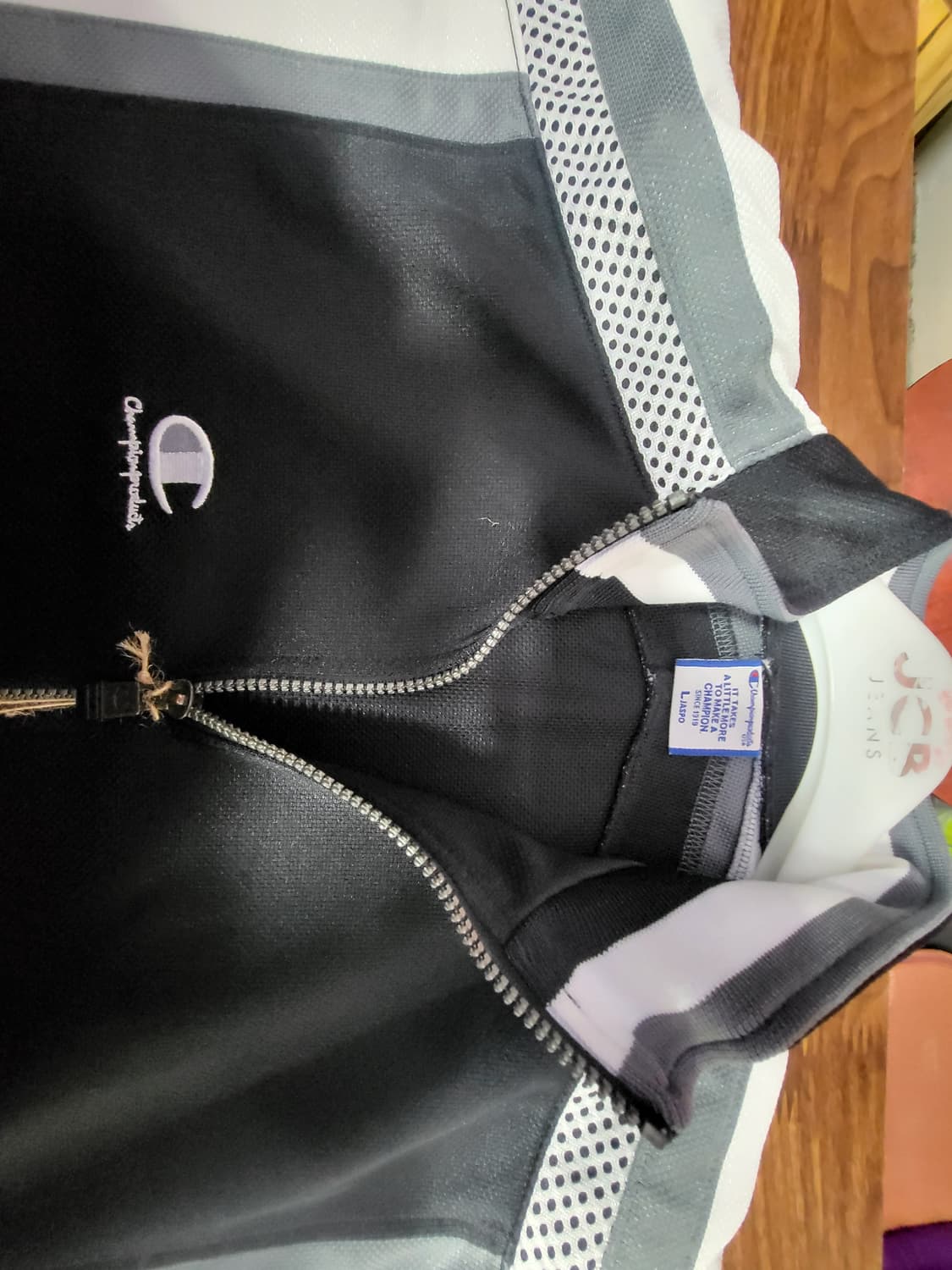 챔피언(champion) 반팔 집업 자켓 상품이미지1