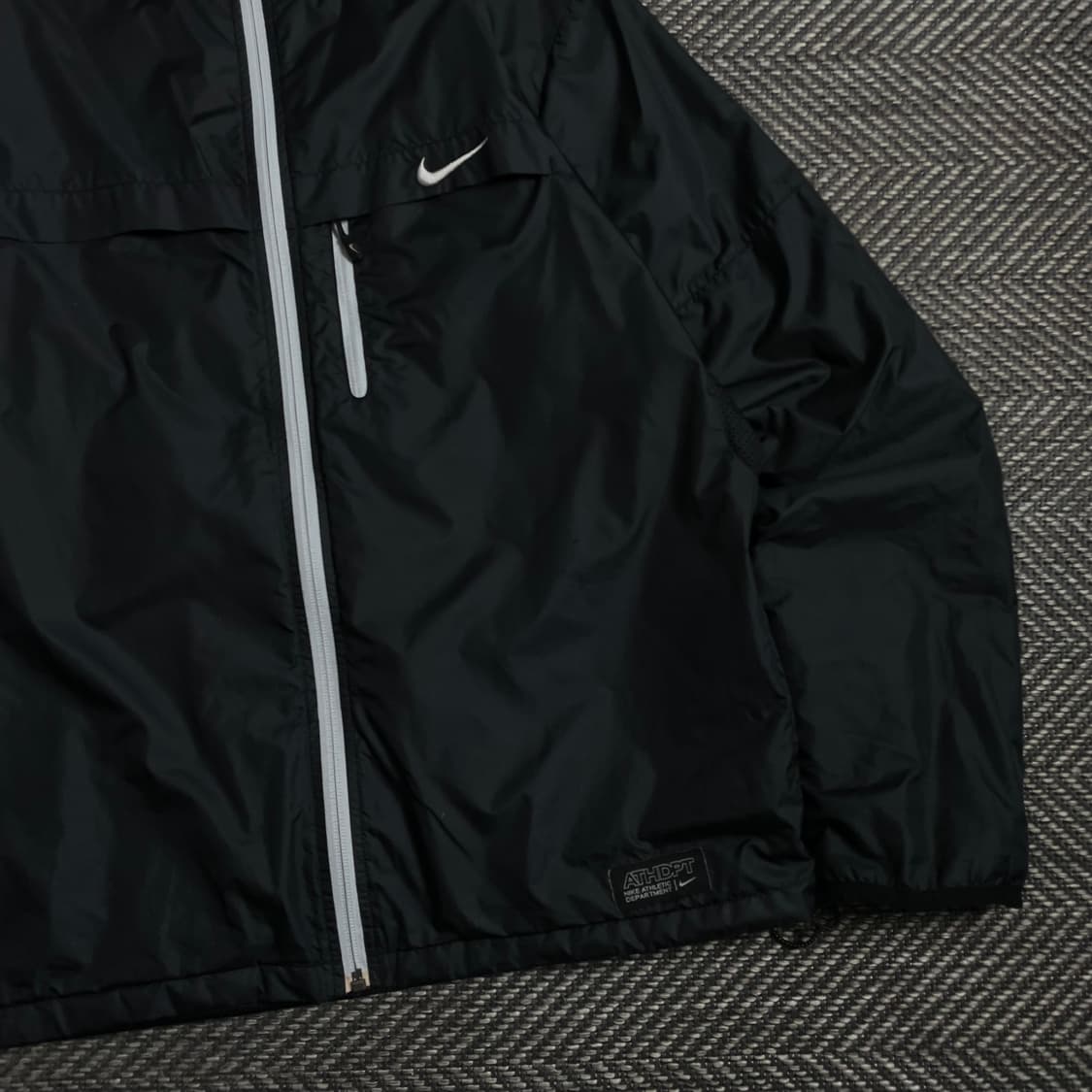 00s 나이키 올드스쿨 스우시 블랙 바람막이y 4483 상품이미지3