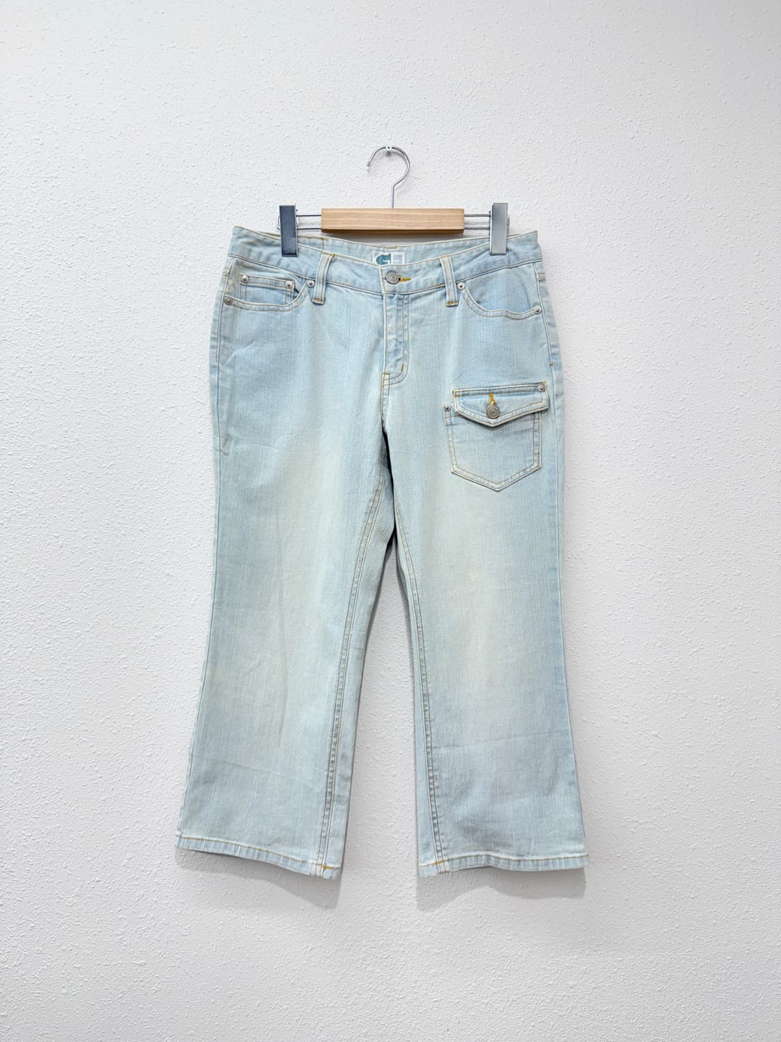 빈티지 GF jeans 데님 부츠컷 팬츠 상품이미지4