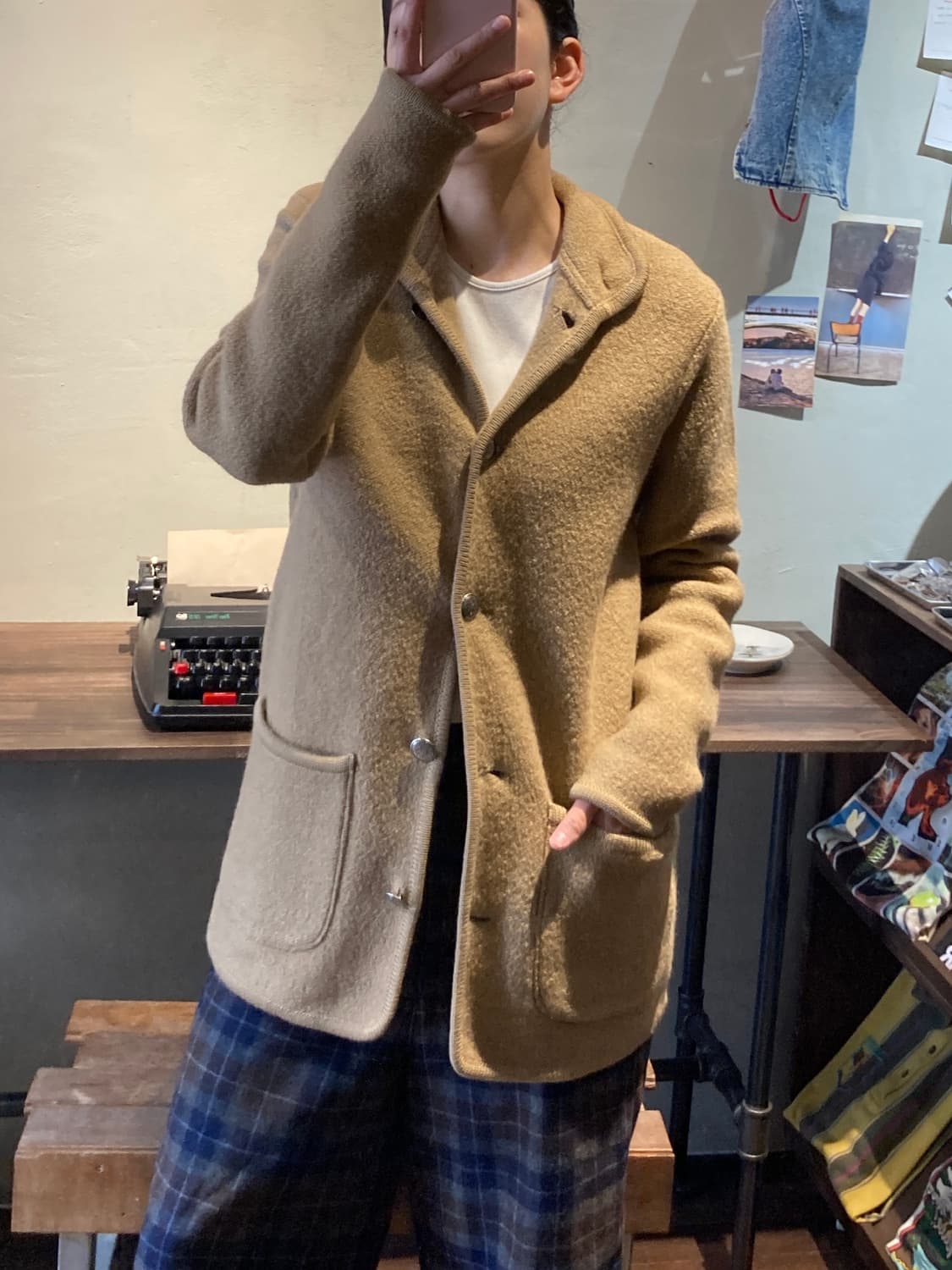 엘엘빈 80-90‘s 빈티지 울 재킷 상품이미지2