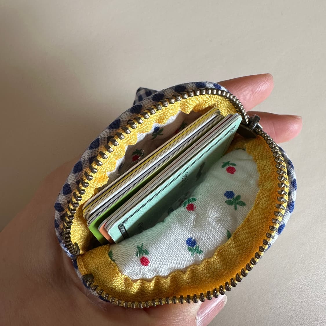 퀼팅 카드파우치 / 카드지갑 상품이미지3