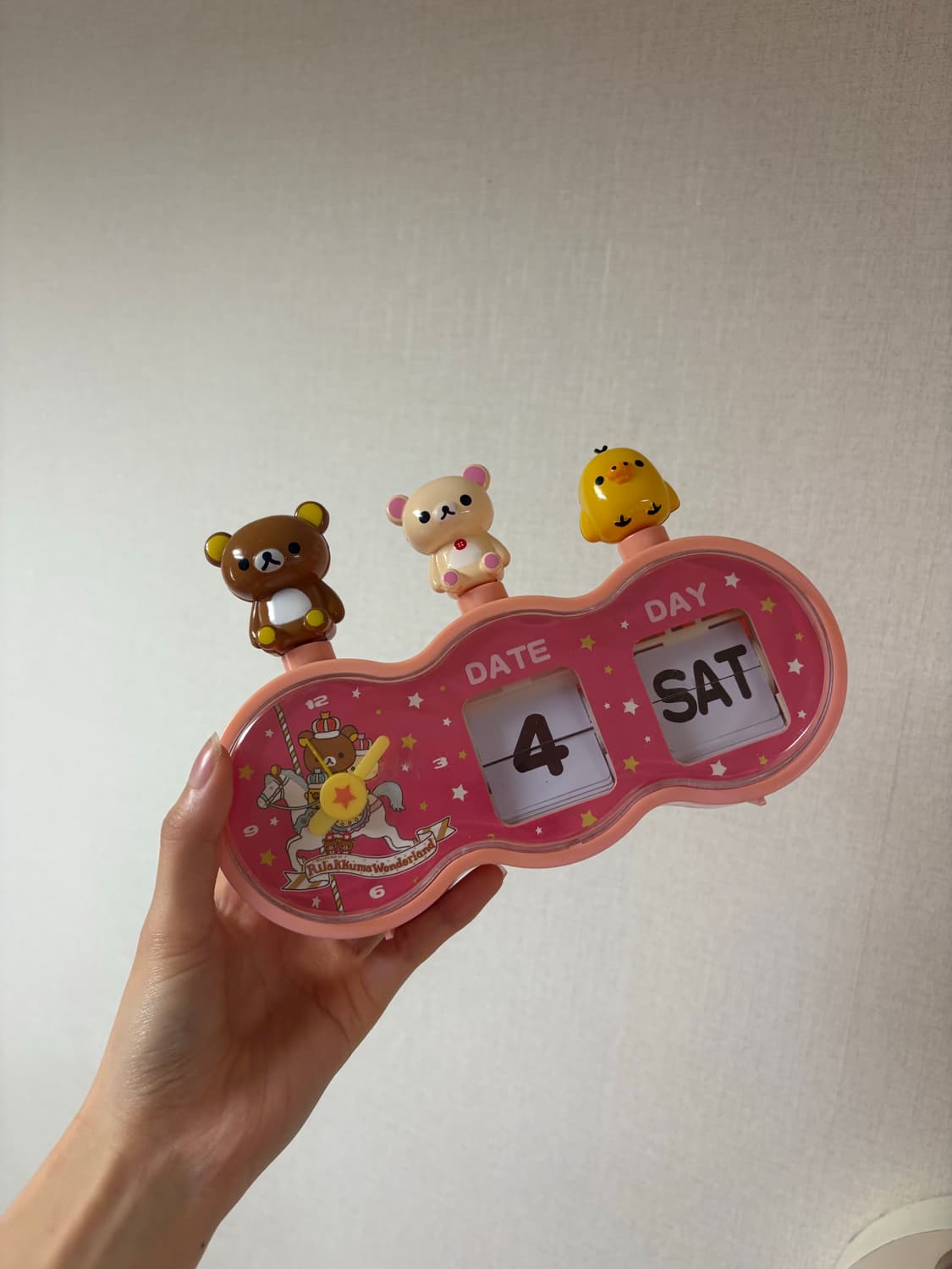 고전 리락쿠마 10주년 탁상 시계 상품이미지2