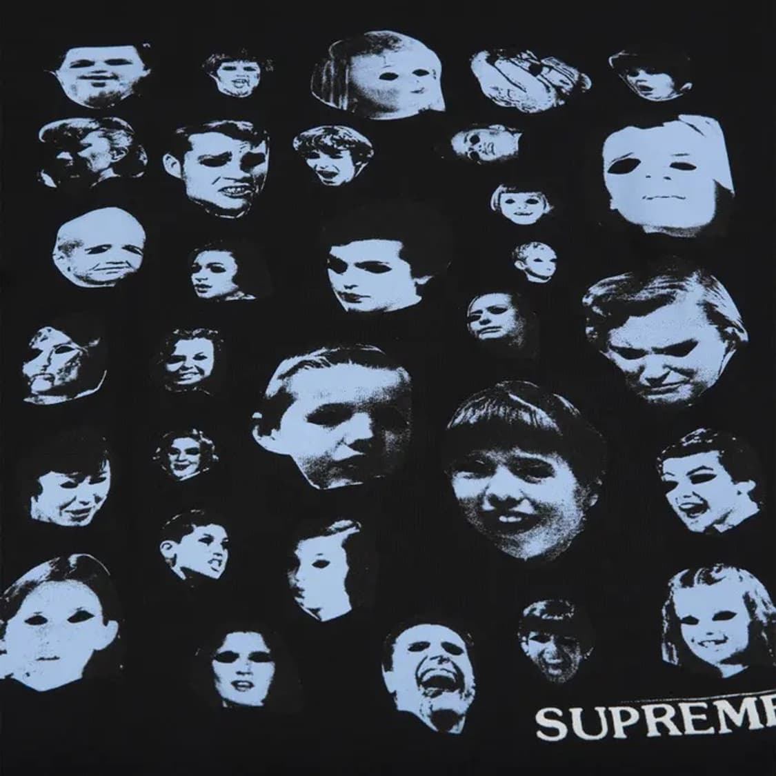 슈프림 Supreme 19fw 페이스 롱슬리브 긴팔 티셔츠 블랙 L 상품이미지10