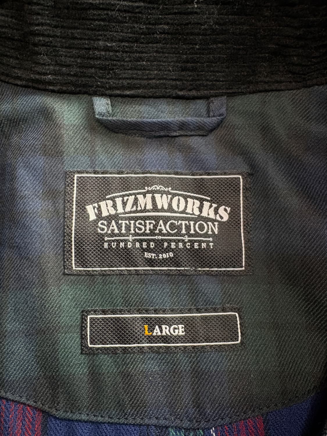 프리즘웍스 아메카지 로얄 헌팅 블랙 와치 자켓 3572 상품이미지4