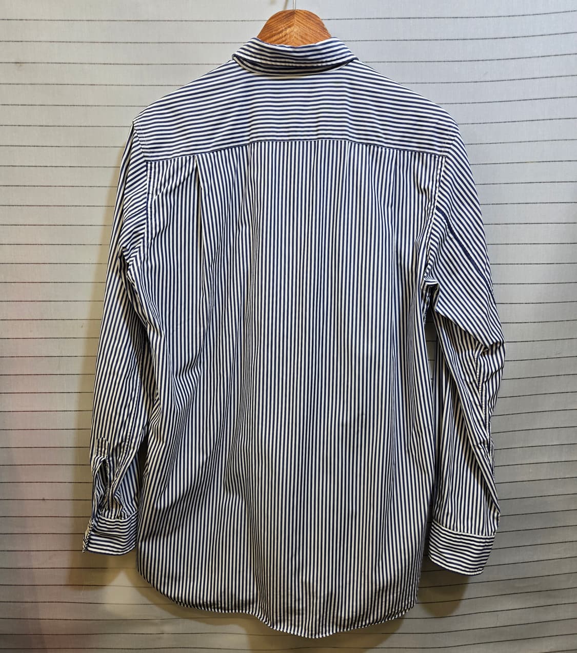 꼼데가르송 스트라이프 셔츠 블랙 와펜 상품이미지7