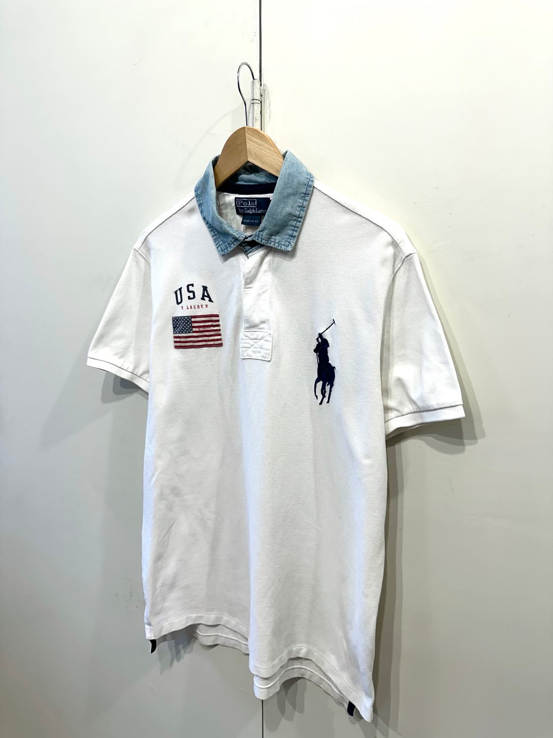 폴로 랄프로렌 USA 치프키프 빅포니 럭비 티셔츠  상품이미지2