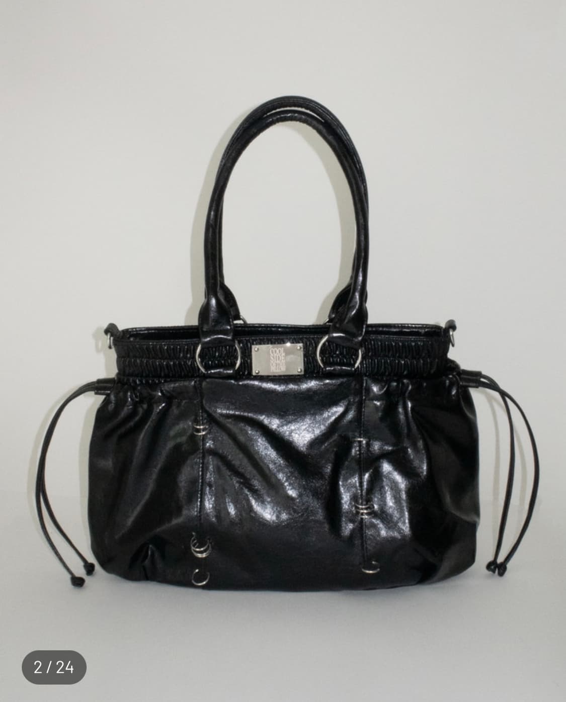 쿨사이드옵더필로우 복서백 PIERCED BOXER BAG black 상품이미지1