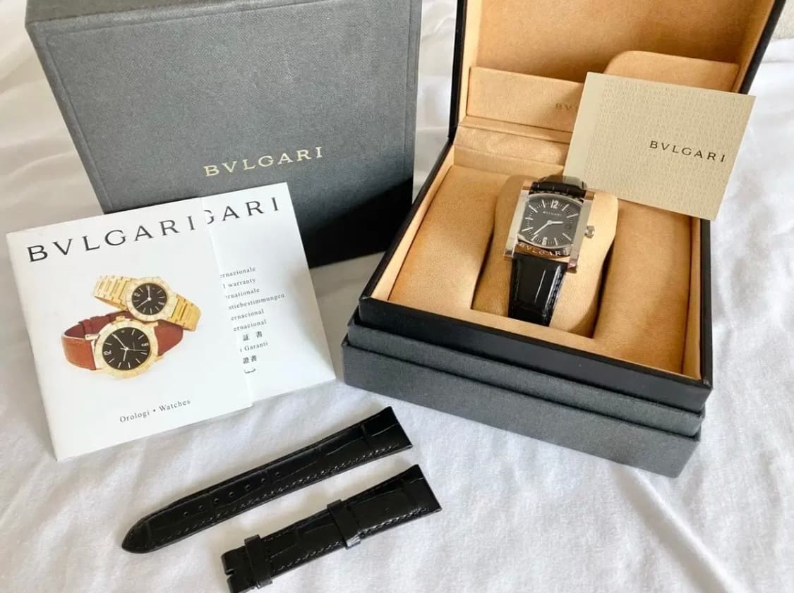 불가리 아시오마 AA39S 39mm 쿼츠 중형 사이즈(남녀공용) 상품이미지2