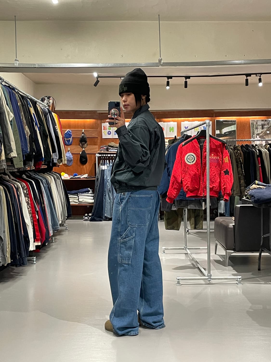 빈티지 워크 자켓   상품이미지6