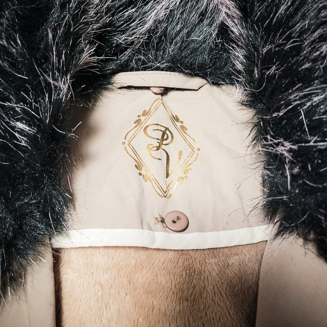 '10s Pose Village Faux Fur Trench Coat 상품이미지6