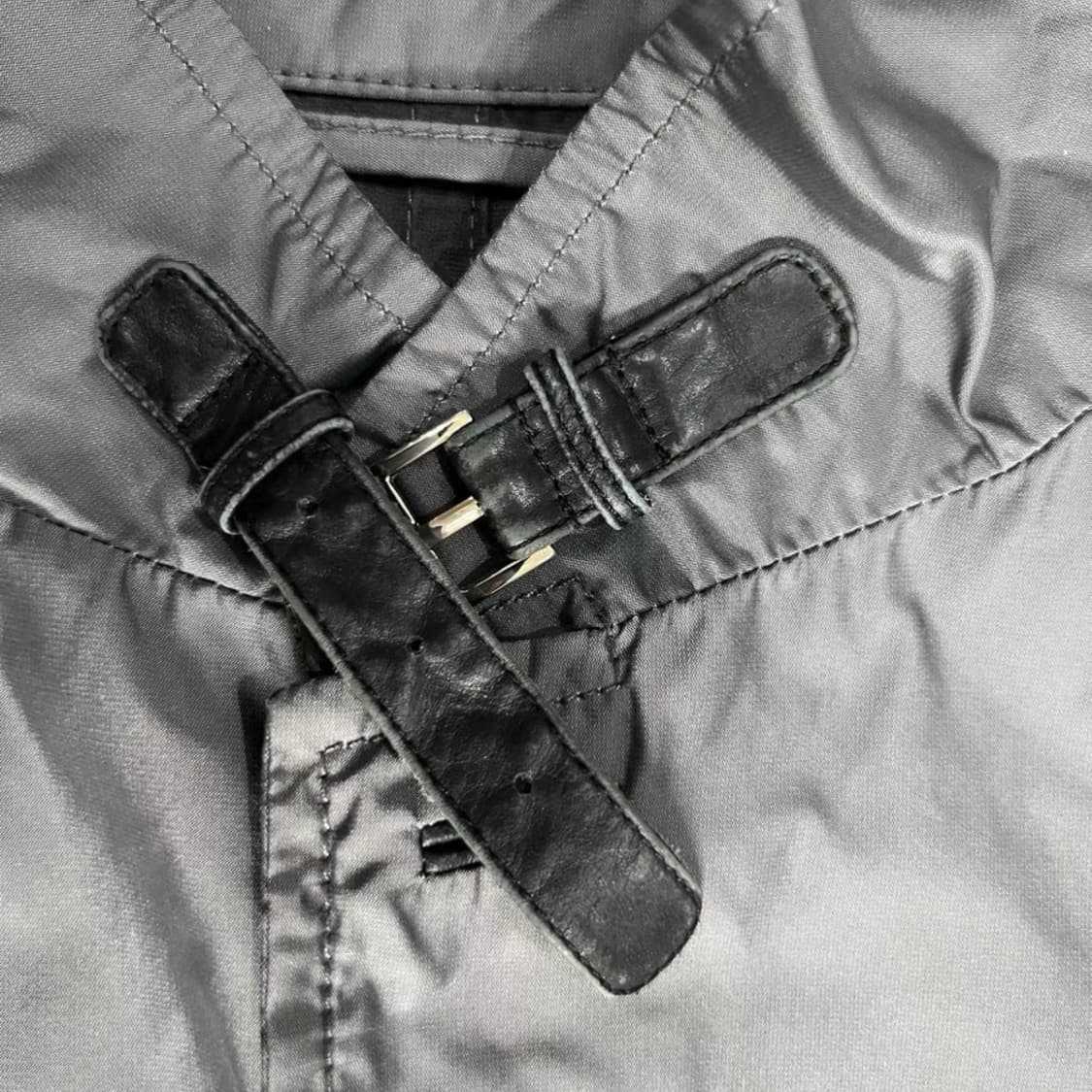 제냐 메인라인 레더 디테일 헌팅 필드 자켓 상품이미지5