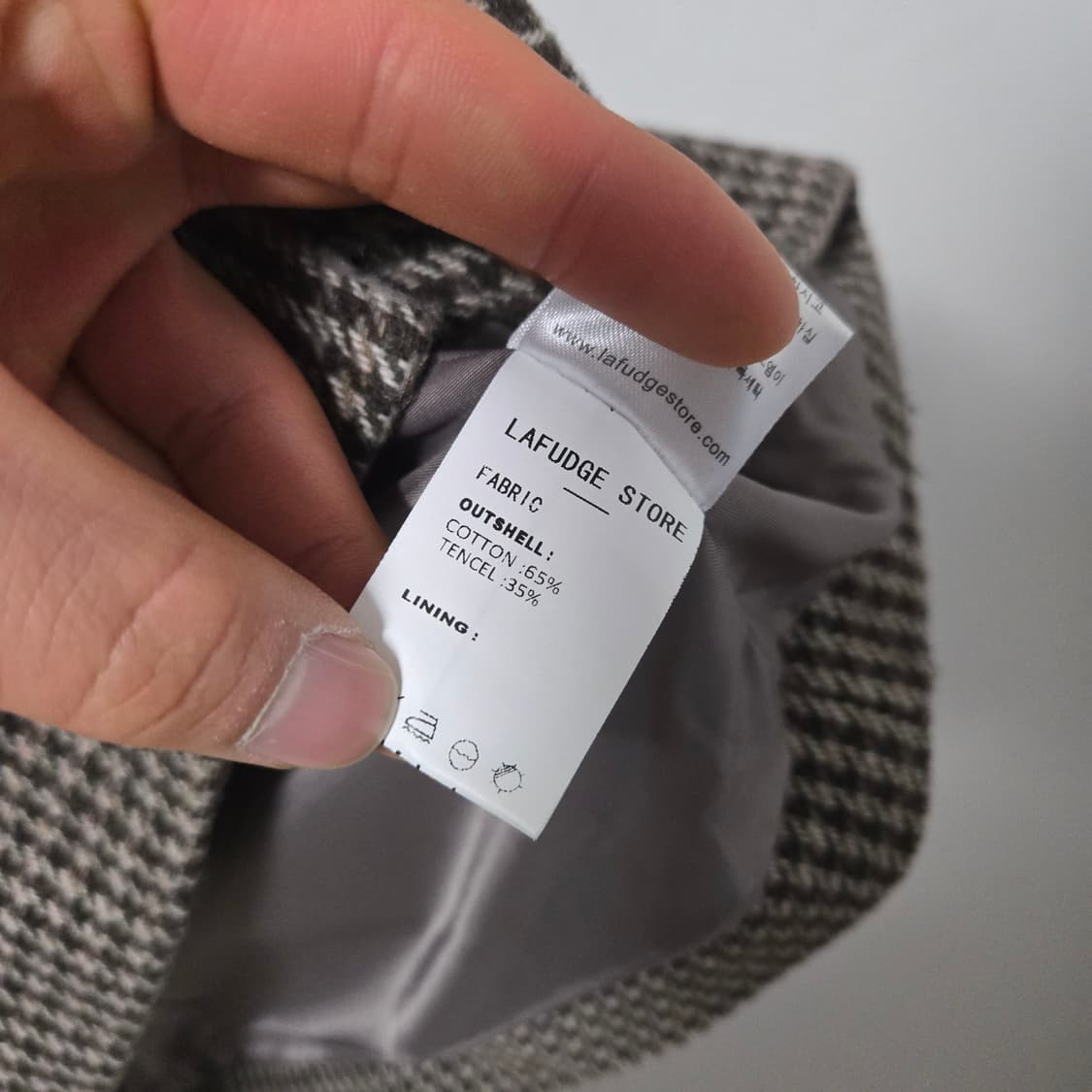 라퍼지스토어 후드 하프코트 / 남성 코트 / 남자 자켓  상품이미지6