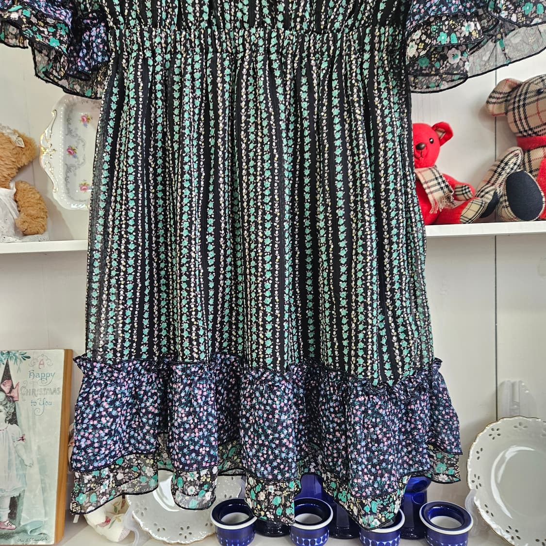 플라워 패턴 캉캉 원피스 상품이미지3