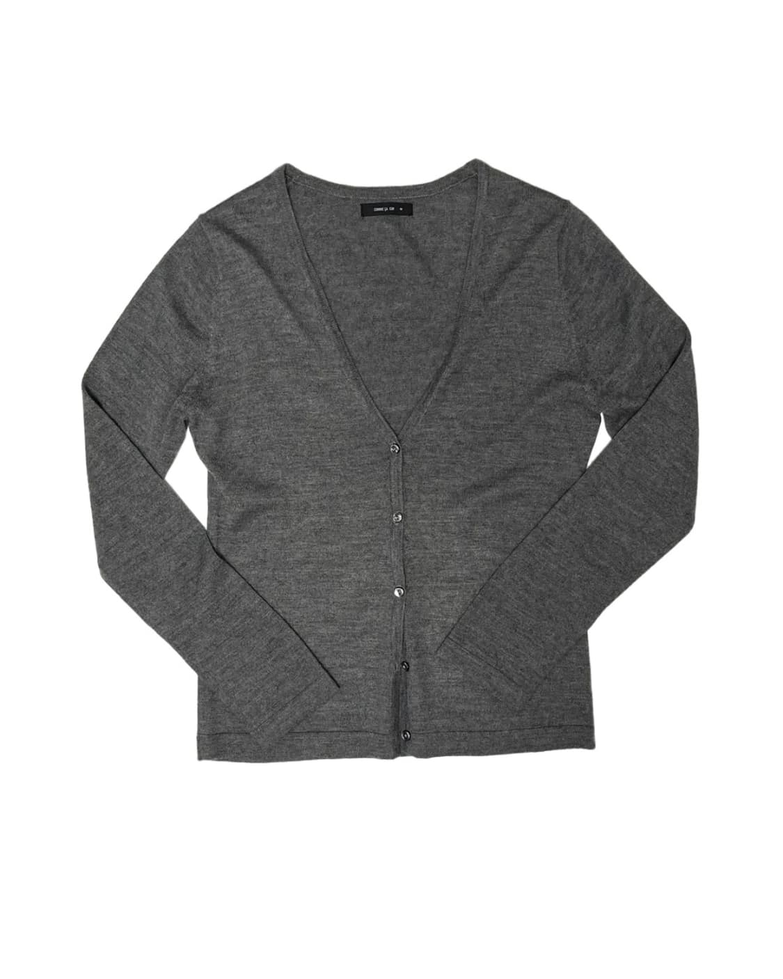 V neck gray cardigan 상품이미지1