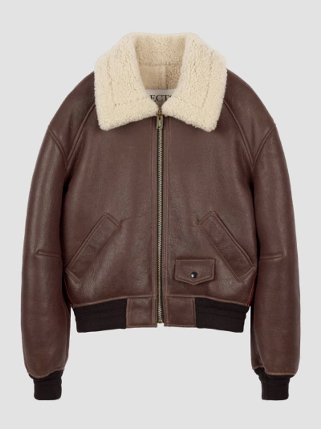 새상품> 23fw 렉토 클래식 시어링 무스탕 s사이즈 상품이미지1