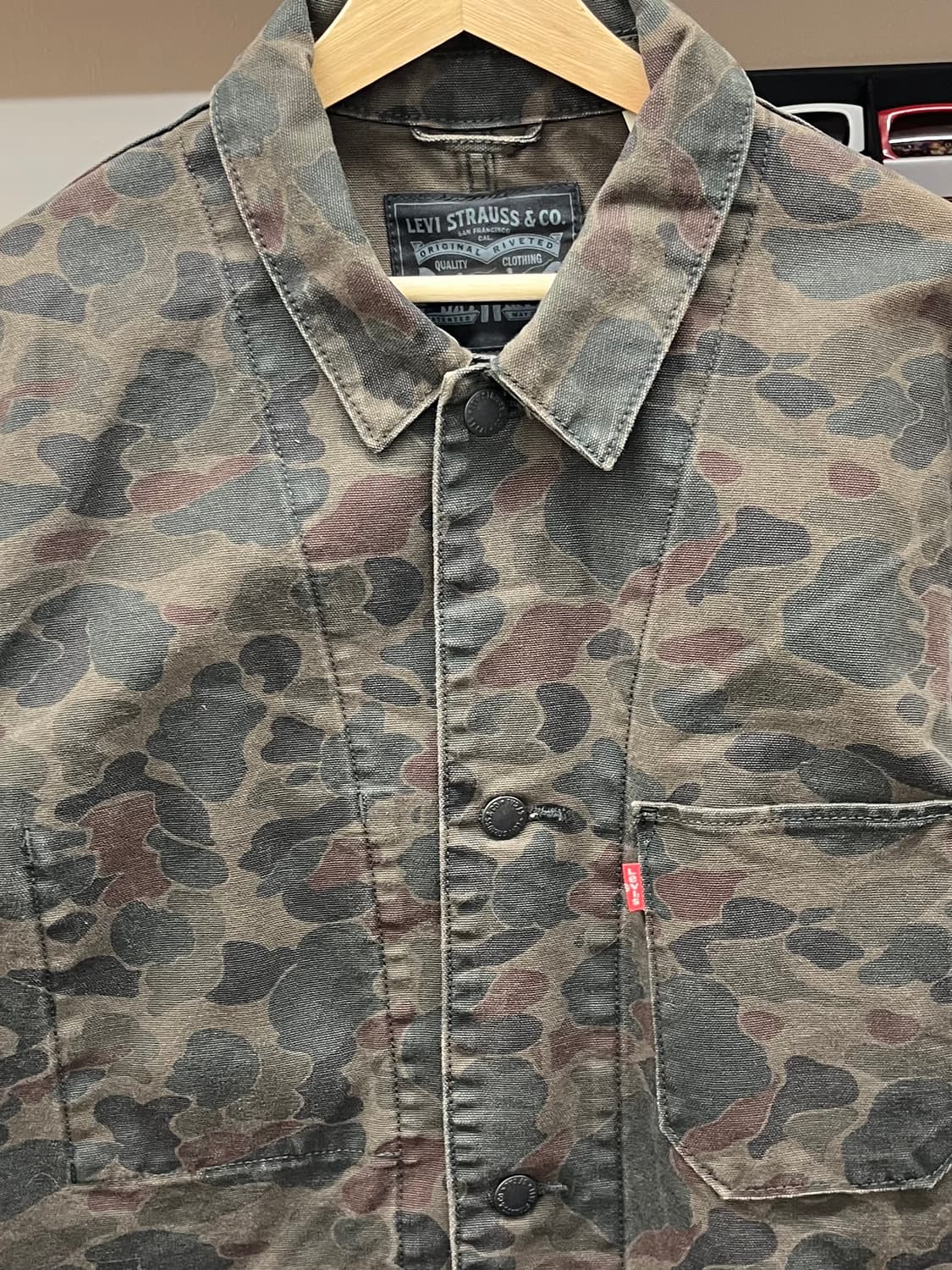 [100] 리바이스 카모 커버올 자켓  상품이미지2