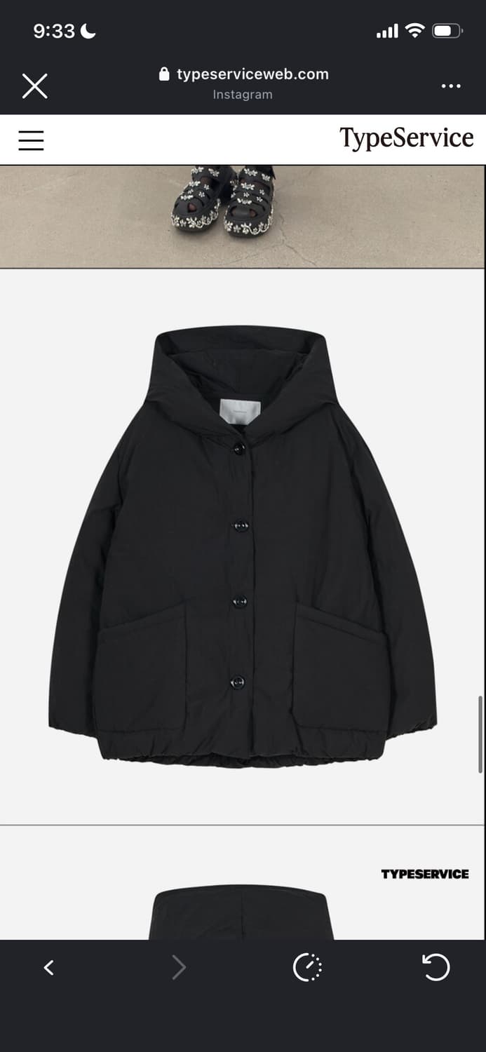 Typeservice 패딩 상품이미지3