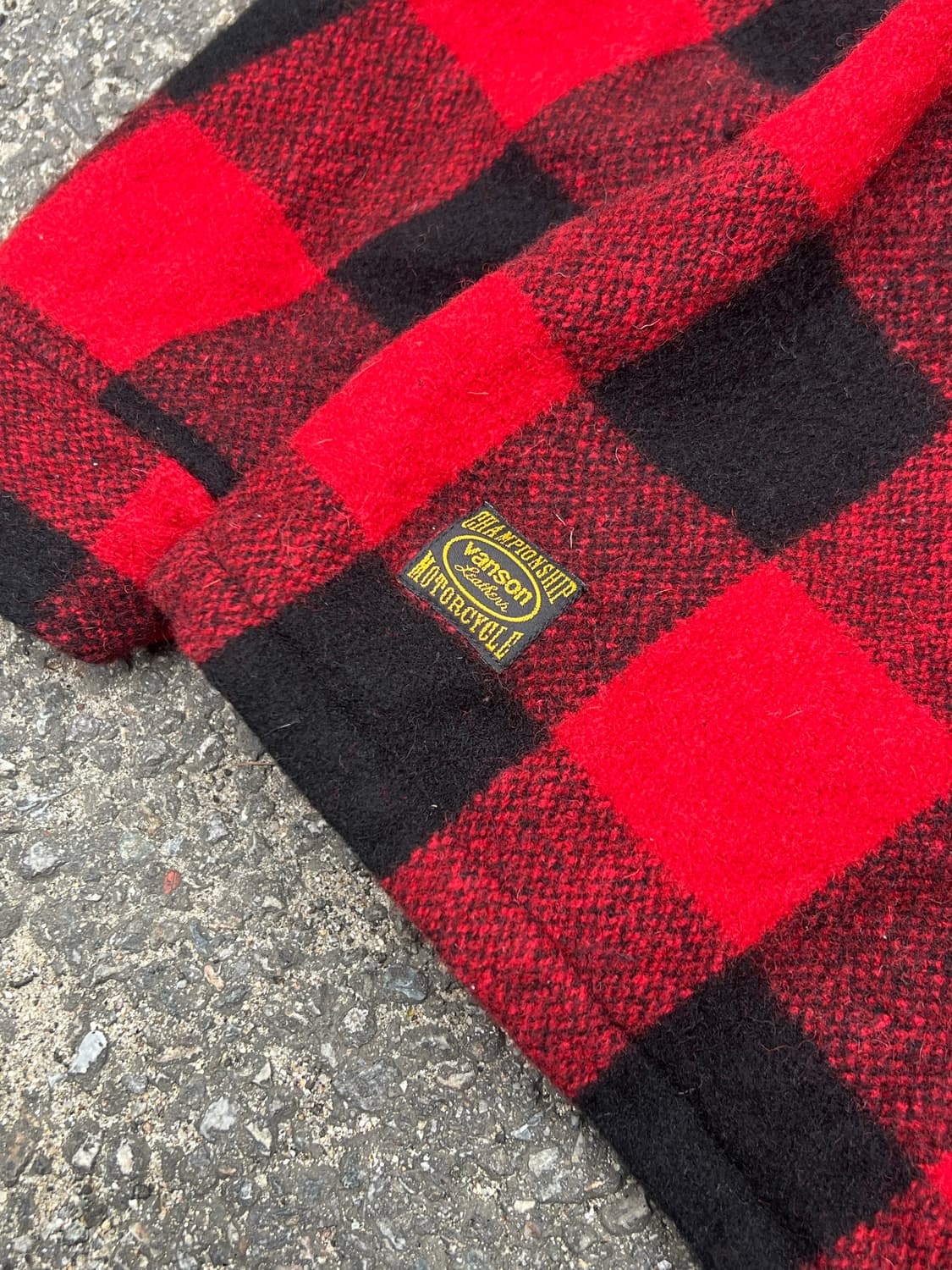 Vanson Leathers Flannel Jacket 상품이미지6