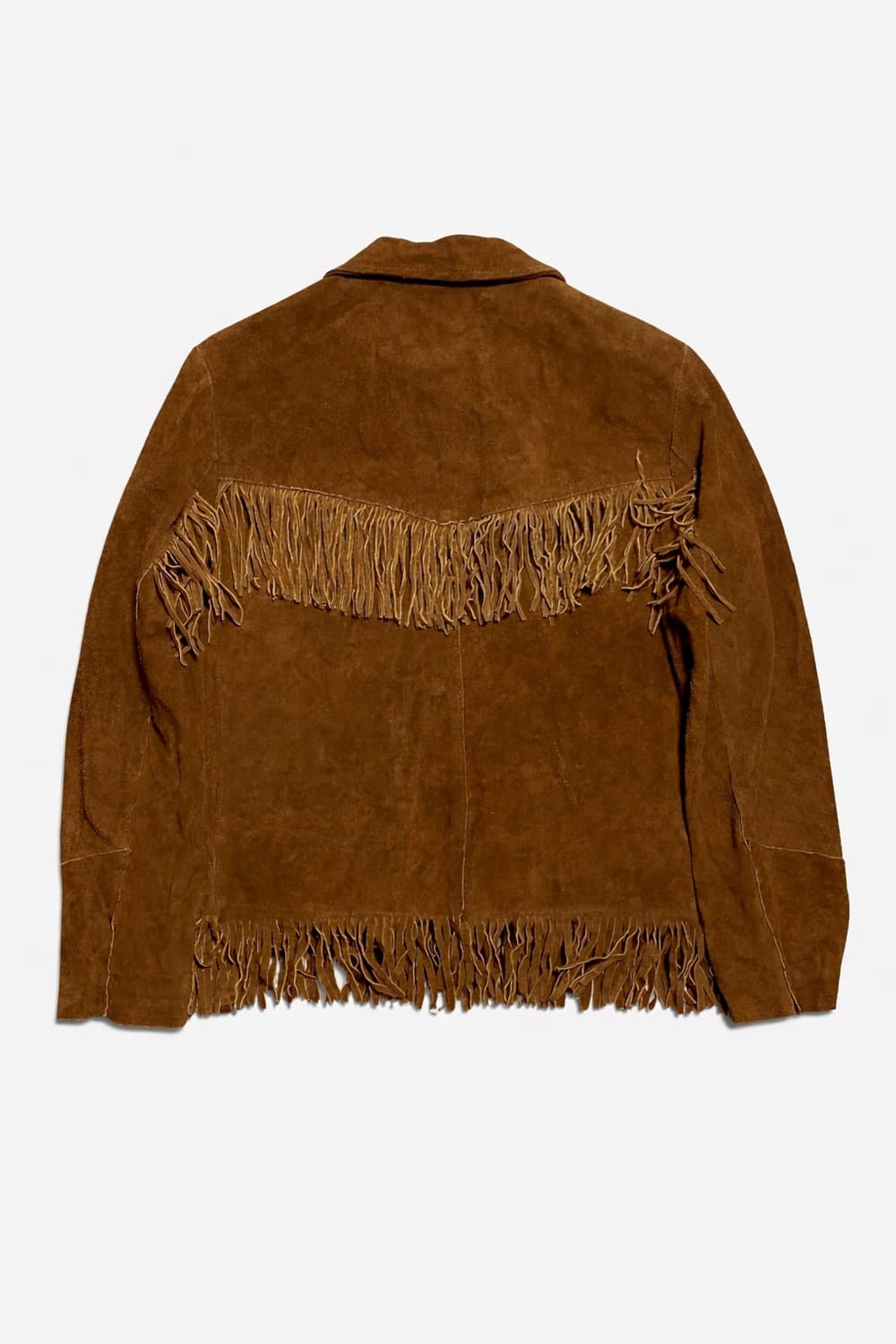 USA 60s~70s 미국빈티지 웨스턴 히피 리얼 스웨이드 프린지 자켓 상품이미지2