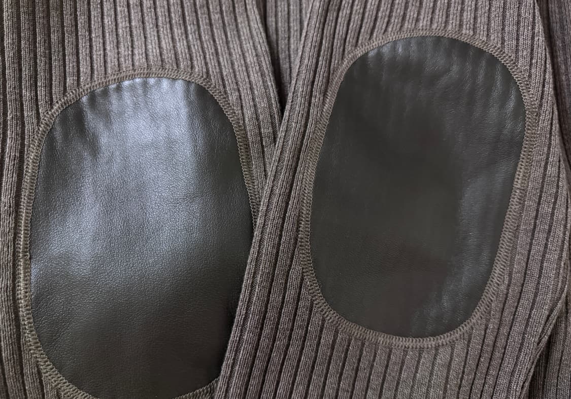 포터리 코튼 실크 크루넥 니트 모카브라운 1사이즈 상품이미지5