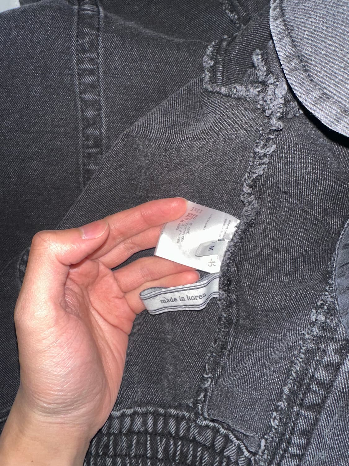 (M) 앤더슨벨 데님자켓 상품이미지4