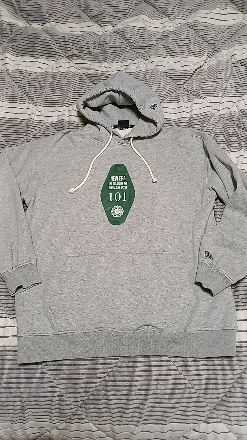 뉴에라 오버핏 기모후드 110 가슴63 기장75 상품이미지1