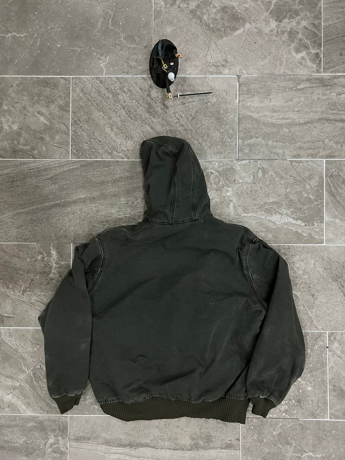 (XL) 칼하트 후드 덕 액티브 자켓 J130 MOS 모스그린 상품이미지2