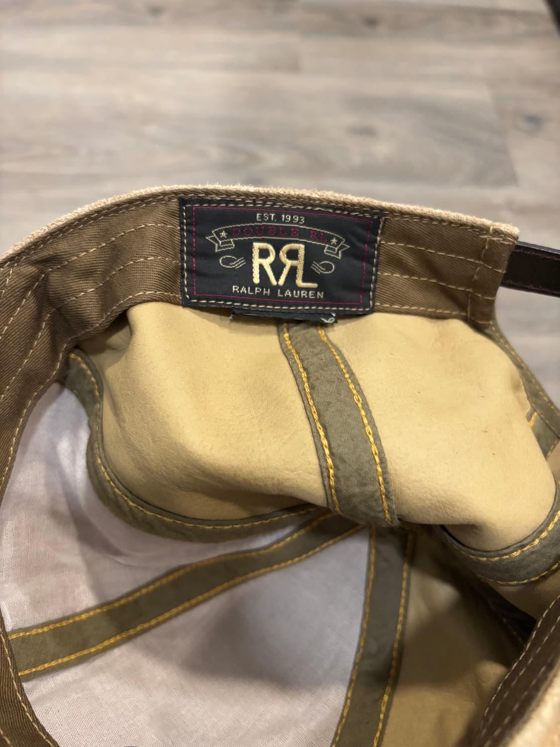 RRL 더블알엘 러프아웃 스웨이드 트러커 캡 상품이미지3