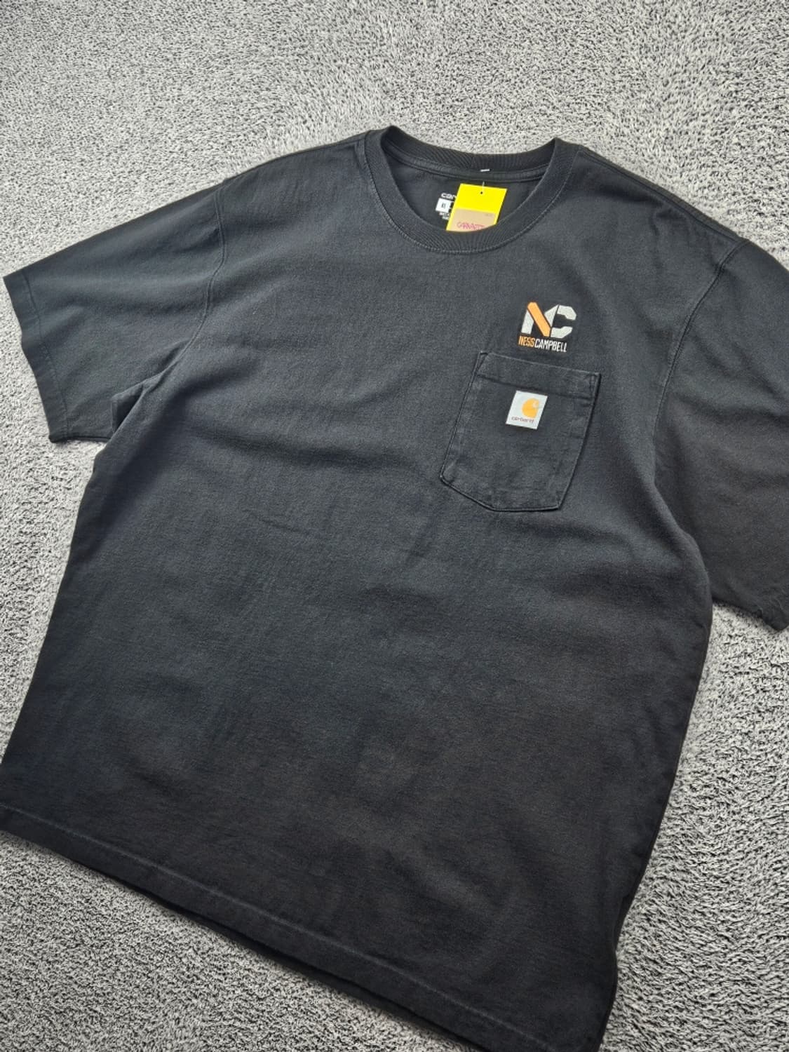 칼하트 체스트 워크 포켓 반팔 티셔츠 ( XL ) / 11507 상품이미지4